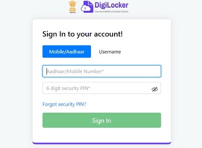 CBSE Board 10th /12th Marksheet Certificate Download from Digilocker.