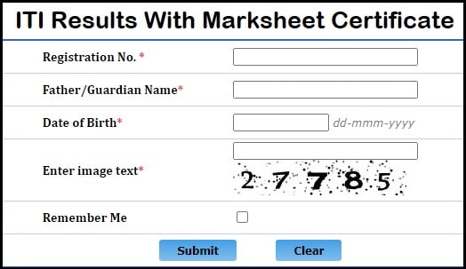 NCVT MIS ITI Certificate Download & Marksheet