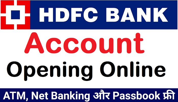 Online HDFC Bank Account Opening